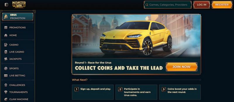 Évaluation du site MonsterWin Casino Évaluation du site MonsterWin Casino